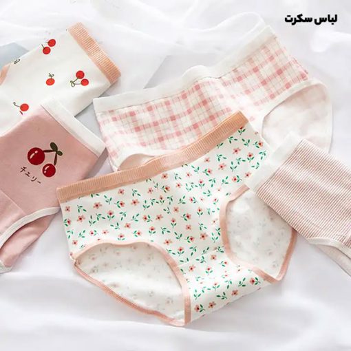 شورت نخی زنانه پک 3عددی B69